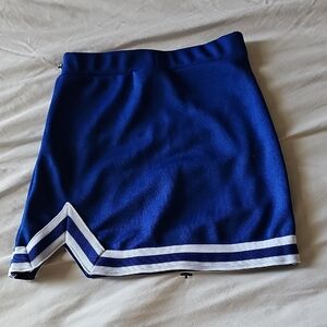 Blue Kids Skirt with White Accents